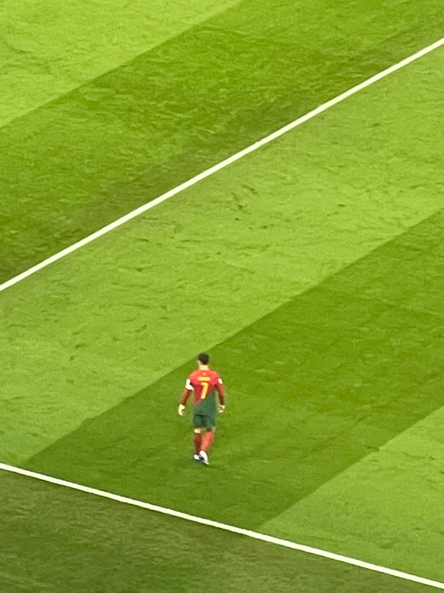 Cristiano Ronaldo vs. Uruguay, Qatar World Cup 2022.